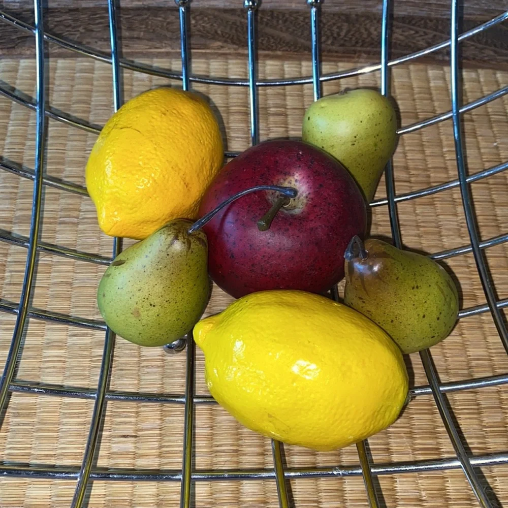 🆕ARTIFICIAL FRUIT BUNDLE: Apple, Lemons and Pears.
